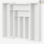 Pipishell Bamboo Expandable Drawer Organizer by Pipishell