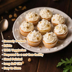 Edible Candy Star Sprinkles for Cake Decorations,Gold White Sprinkle Mix - Image 6