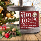 Hot Cocoa Bar Decorations - Christmas Decor, Hot Chocolate Bar Wooden Sign - Image 7