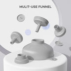 Pisol Wide Mouth Versatile Funnel, Canning Funnels - Image 3