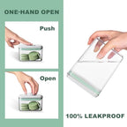 Food Storage Containers with Lids Airtight- 3Pcs BPA-Free Kitchen and Pantry - Image 2