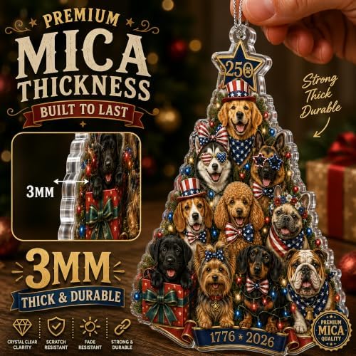 Funny Christmas Ornaments, Dog Christmas Ornaments, Dog Ornament - Image 6