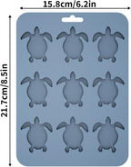 Ice Cube Mold Turtle Shaped Silicone Ice Cube Tray - Image 2