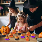 SANNIX 450Pcs Halloween Foil Cupcake Liners Muffin Liners Baking Cups - Image 6