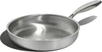 Umite Chef 12 inch 5 Ply Stainless Steel Frying Pan Non-Toxic PFOA&PTFE Free - Image 9