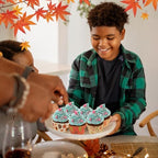 600 Pack Fall Cupcake Liners Thanksgiving Cupcake Wrappers Disposable Baking Cups Muffin Liners for Birthday Party Fall Themed Party Supply Decor (12 Styles) - Image 3