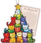 Cat, Cat Ornament, Funny cat Gifts by Rusaten