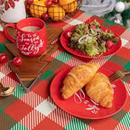 LEHAHA Ceramic Christmas Coffee Mug set,16 OZ Holiday Mugs Set of 6, Festival Coffee Cups with Warm Greeting sayings, Porcelain Christmas Drinkware Ideal for Hot Cocoa, Holiday Tea & Winter Beverages - Image 5