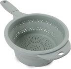 Dexas 8" Collapsible Silicone Strainer in Sage, Kitchen Strainer - Image 2