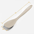 Upgrade Silicone Spatula Spoon Set, VOVOLY Heat Resistant Rubber Spoonula - Image 5