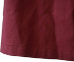 Cotton Linen Japanese Apron Halter Cross Back Bandage X Shape Aprons Two Pockets - Image 8