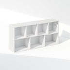 Furinno Reed Closet Organizers and Storage, 7-Cube Closet Organizer, Open Shelf - Image 7