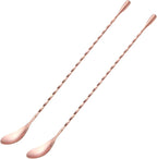 2 Pcs 12 Inches Bar Spoon, Long Handle Mixing Stirrers by Briout
