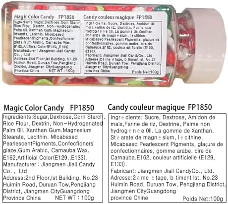 Sentovac Christmas Santa Claus Tree Sprinkle Red Green Mix Sprinkles Edible for Cake Decorating Cookie Cupcake Topper Baking Decorations Halloween Christmas Supplies 3.53 Oz - Image 2