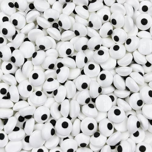 Weraru Small Candy Eyeballs Eye Ball Sweets Cake Cupcake Toppers Cookie Dessert Sprinkles Decorations Birthday Party Supplies 4.2Ounce - Image 2