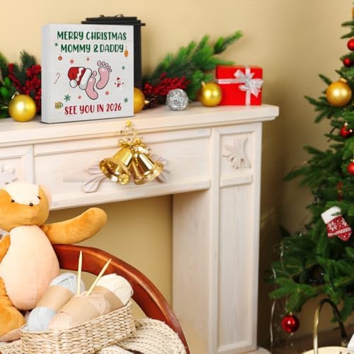 Christmas Decor, Merry Christmas Mommy and Daddy See You in 2026 - Image 6