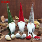 BWFY 3pcs new Christmas Decoration Long Legs Rudolph Doll Christmas Children Gift Hotel mall Window Decoration - Image 3