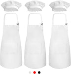 Novelty Place Kid's Apron with Chef Hat Set by NoveltyPlace