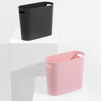 rejomiik Small Trash Can, 3.5 Gallon Slim Garbage Can Plastic Waste Basket - Image 6