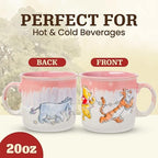 Silver Buffalo Disney Winnie the Pooh, Reactive Glaze Camper Mug, 20oz - Image 2
