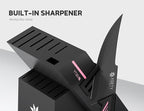 Knife Set - 15 PCS Kitchen Knife Set - Stainless Steel Knife Block Set - - Image 4