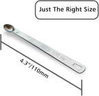 3PCS 1/16 Teaspoon Single Tiny Measuring Spoon, Small Individual Stainless - Image 2