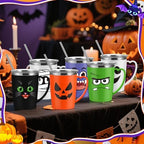 6 Pcs Halloween Coffee Mug 16 Oz Insulated Stainless Steel Gift Cup - Image 4