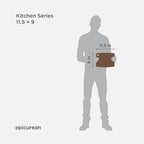 Kitchen Series 11.5" × 9" Cutting Board in Nutmeg - Image 5