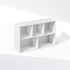 Furinno Reed Closet Organizers and Storage, 5-Cube Reversible Closet Shelves - Image 6