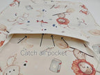 Waterproof Baby Bibs, Infant Toddler Extra Cover Feeding Bib - Image 4