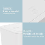 N. NETDOT 3 Pack Small Trash Can - Image 6