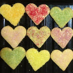 Edible Yellow Sanding Sugar Sprinkles 142g/ 5.01oz Sugar Crystals for Cake Decorating Candy Baking Decorations Ice Cream Toppings and Cookie Decorating for Valentines Halloween Christmas - Image 7