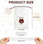 200 Pcs Fresh Keeping Bags, Reusable Elastic Food Storage Covers, Stretch - Image 2