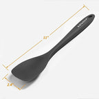 Upgrade Silicone Spatula Spoon Set, VOVOLY Heat Resistant Rubber Spoonula - Image 6