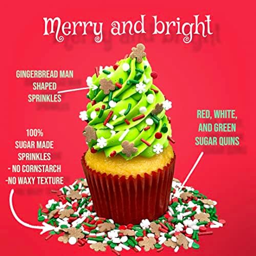 Christmas sprinkles | Sprinkles | Christmas jimmies | Cookie sprinkles - Image 5
