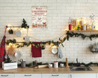 Artlunar Vintage Christmas Decor Gifts Rustic Christmas Mrs Claus Old Fashioned Gingerbread Bakery Tin Sign for Home Farmhouse Kicthen Cafe Bar Wall Decor 8 x 12 inches (3245) - Image 5