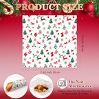 Marspark 100 Sheet Christmas Tree Elk Snowflake Wax Paper 11.4 x 11 Inch - Image 3