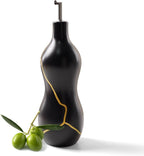 BosilunLife Ceramic Olive Oil Dispenser Bottle, 14 Oz Oil Cruet by BosilunLife