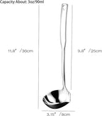 Soup Ladle 304 Stainless Steel Heavy Ladle - Image 2