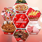 Marspark 100 Sheet Red Heart Wax Paper for Food Wrapping 11.4 x 11 Inch - Image 5