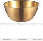 Stainless Steel Salad Bowls Set of 2 Mixing Bowl - Image 4