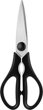 Kitchen Scissors, Rkqoa Black Kitchen Shears All Purpose Heavy Duty by almarto