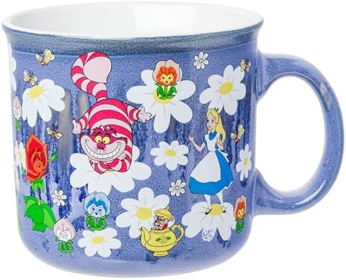 Silver Buffalo Disney Alice in Wonderland Ombre, Ceramic Camper Mug, 20oz by SilverBuffalo