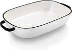 4.5 Quart Ceramic Baking Dish, Serving Bakeware by Roeveca