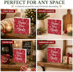 Happy New Year Wood Box Sign, Festive Party Decor for Tabletop Shelf - Image 5