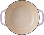Lodge 7.5 Quart Enameled Cast Iron Oval Dutch Oven - Image 2