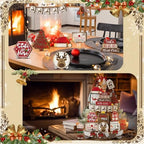 CroBlissful 23 Pcs Christmas Tiered Tray Decor Set, Christmas Table Decor - Image 4
