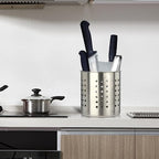 Saiveina Stainless Steel Utensil Holder Kitchen Holder Restaurant Cooking - Image 2