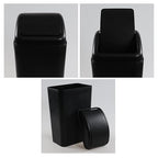 Plastic Waste Bin with Swing Lid, 14 Liter Garbage Can, 1 Pack, 5.2" x 8.2" x - Image 2