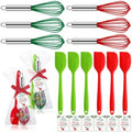 6 Sets Christmas Whisk Silicone Spatula Baking Supplies Gift Set With Card by Eshylala